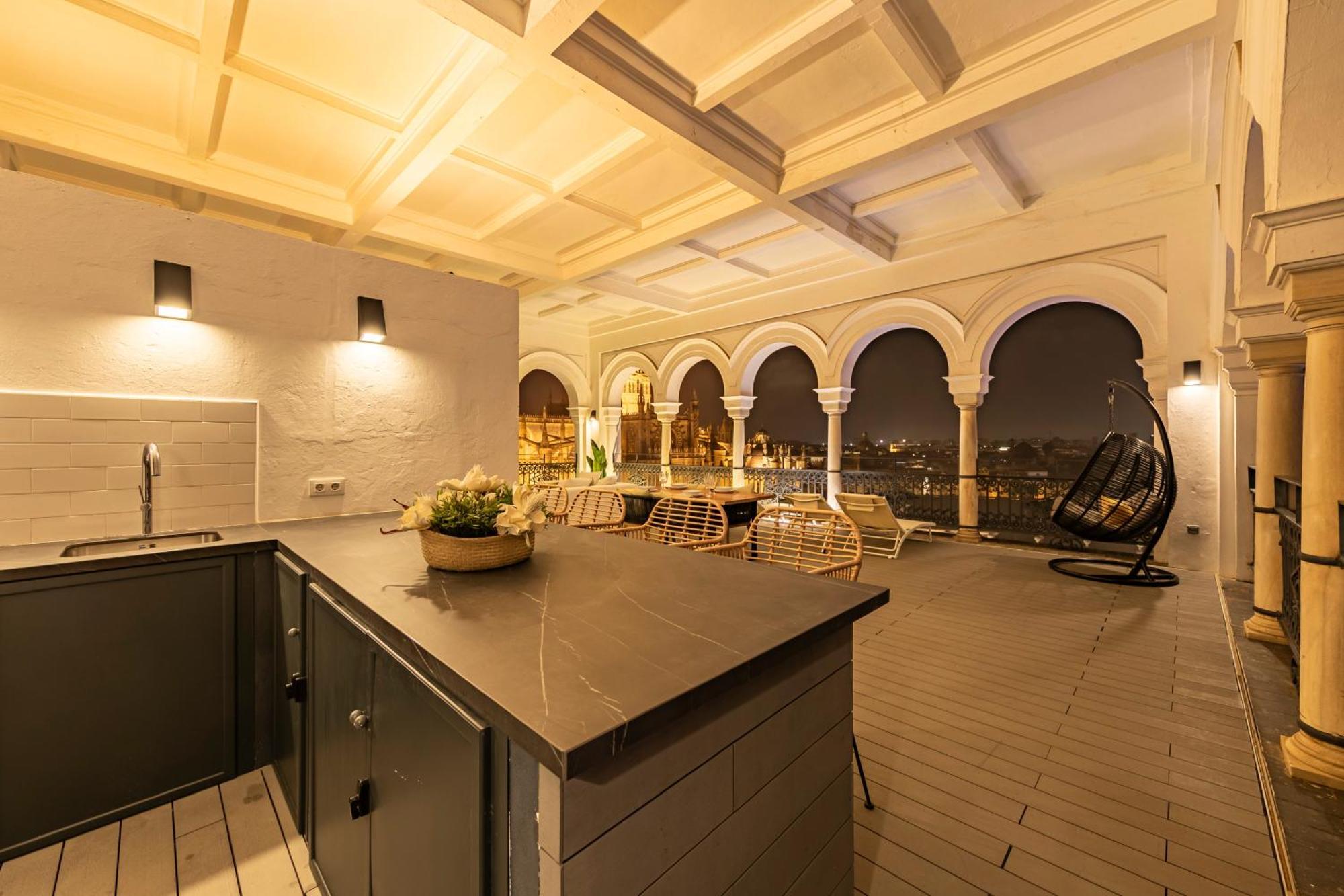 Isg Apartments The Most Exclusive Apartment In Sevillaparking Εξωτερικό φωτογραφία
