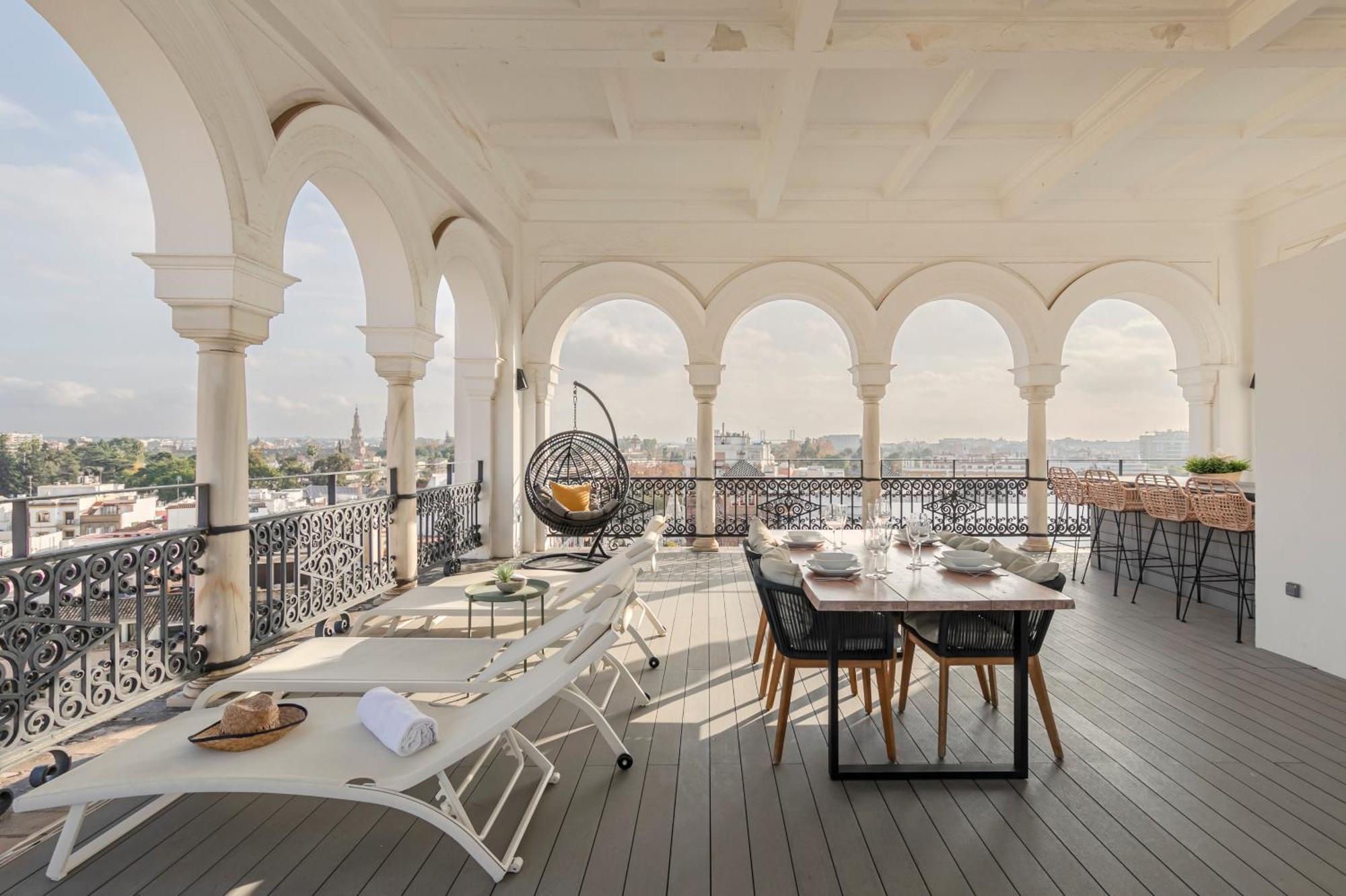 Isg Apartments The Most Exclusive Apartment In Sevillaparking Εξωτερικό φωτογραφία